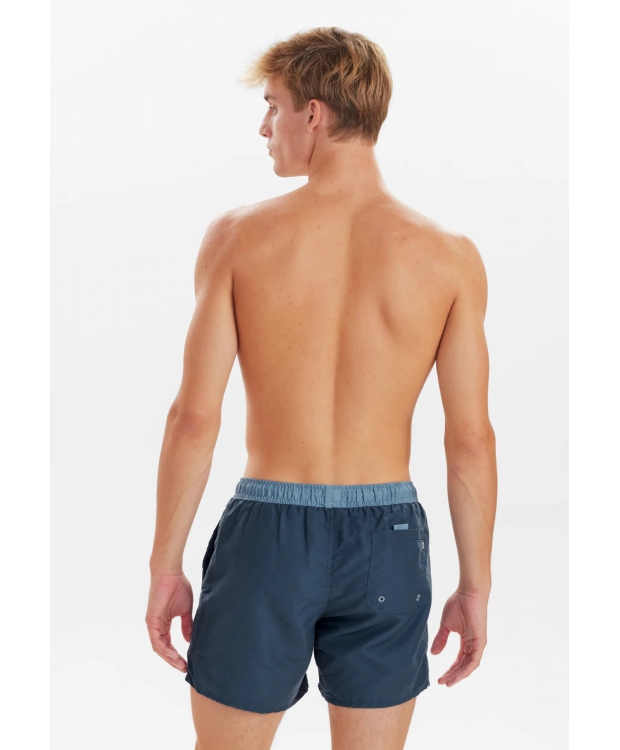 JBS badeshorts i genbrugt polyester i blå til herre billede 3