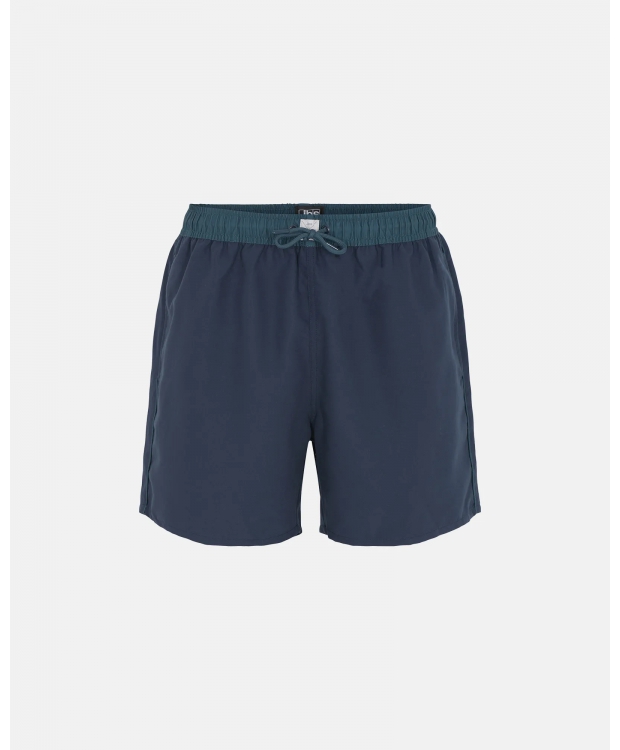 JBS badeshorts i genbrugt polyester i blå til herre