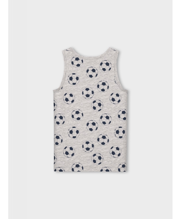 Name it 2-pak undertrøje/tank top i sort og grå til drenge