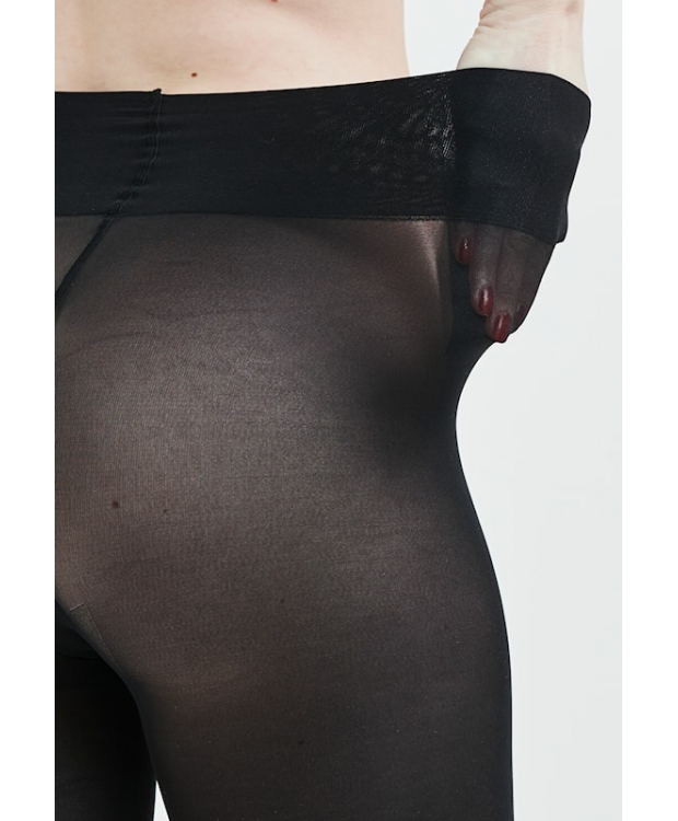 Decoy perfect fit strømpebukser 80 denier i sort til kvinder billede 3