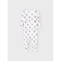 Name it 3-pak pyjamas dragt i hvid & grå til drenge