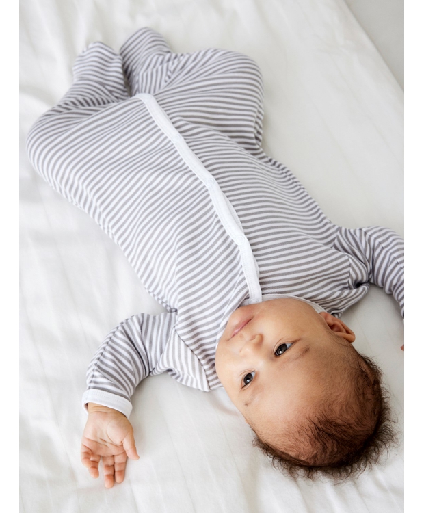 Name it 3-pak pyjamas dragt i hvid & grå til drenge billede 6