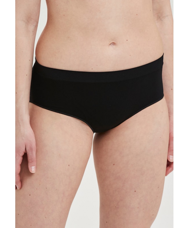 Decoy microfiber hipster trusse i sort til kvinder billede 5