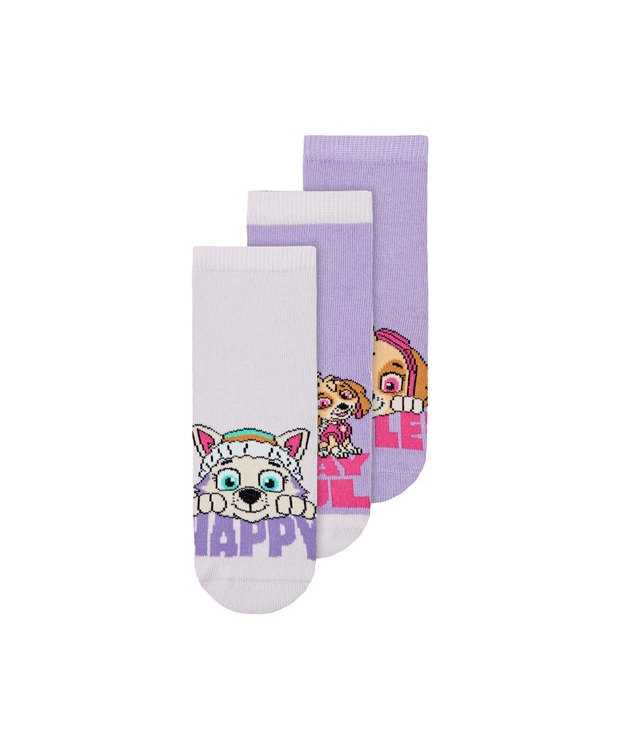 Name it 3-pak strømper med Pawpatrol motiv til piger