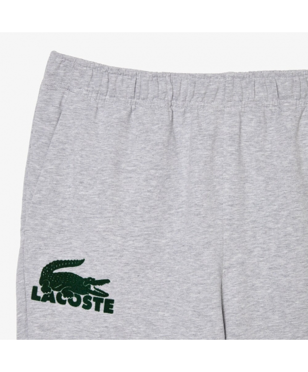 LACOSTE sweatpants i grå til herre