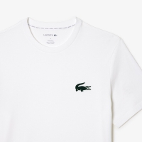 Lacoste T-shirt i hvid til herre (Relaxed Fit)