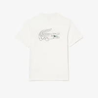 Lacoste T-shirt i Hvid til Herre (Relaxed Fit)