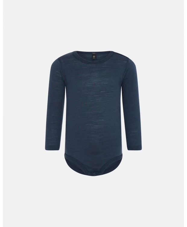 JBS Of Denmark uld body i navy til babyer