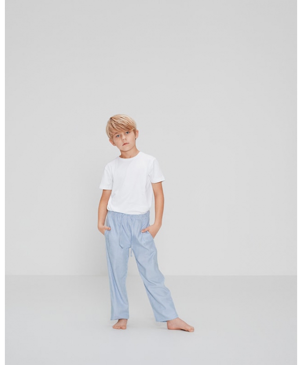 JBS Of Denmark pyjamas bukser i blå til drenge