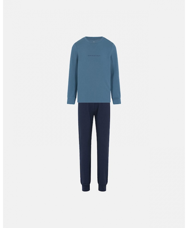 JBS Of Denmark pyjamassæt i blå til drenge
